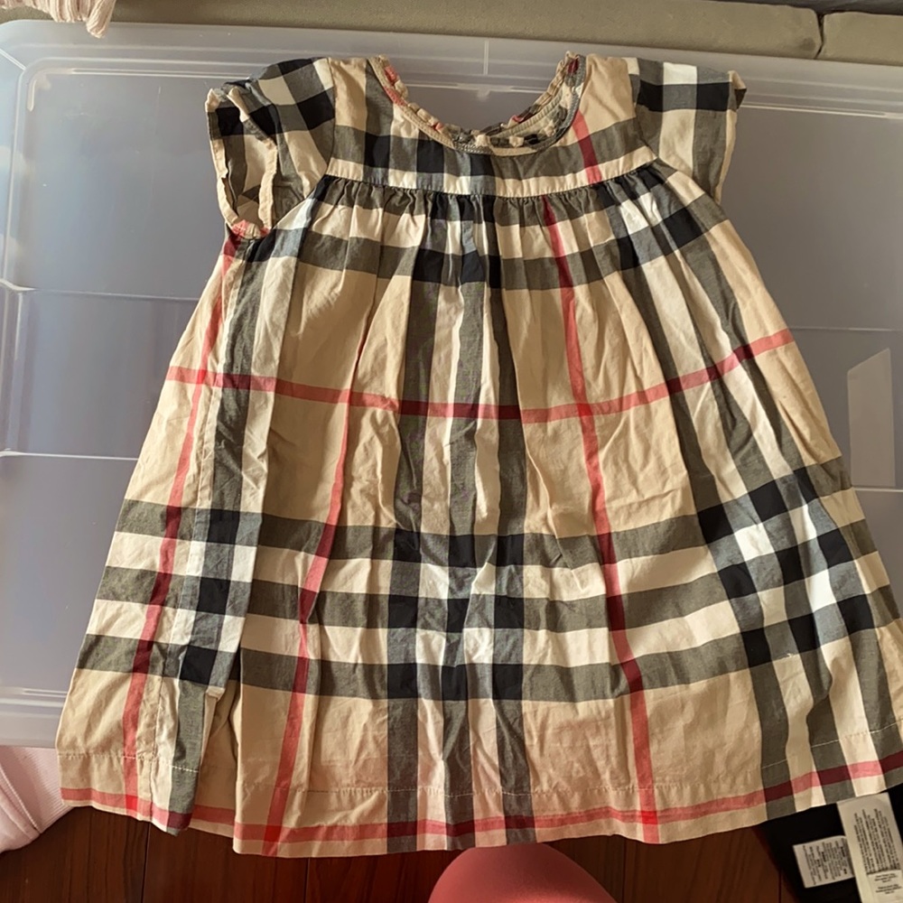 Burberry baby dress size 18 months